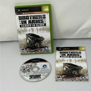 Brothers in Arms Earned in Blood Microsoft Xbox COMPLETE! TESTED